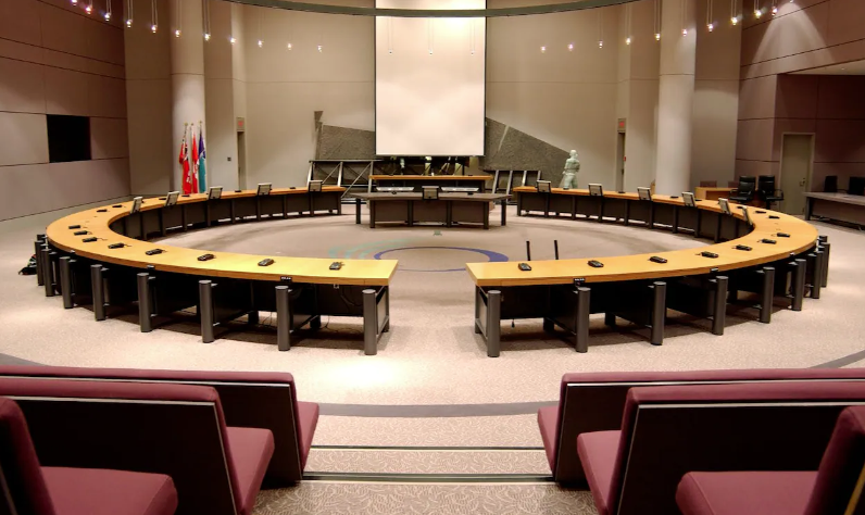 The Ottawa City Council chamber.